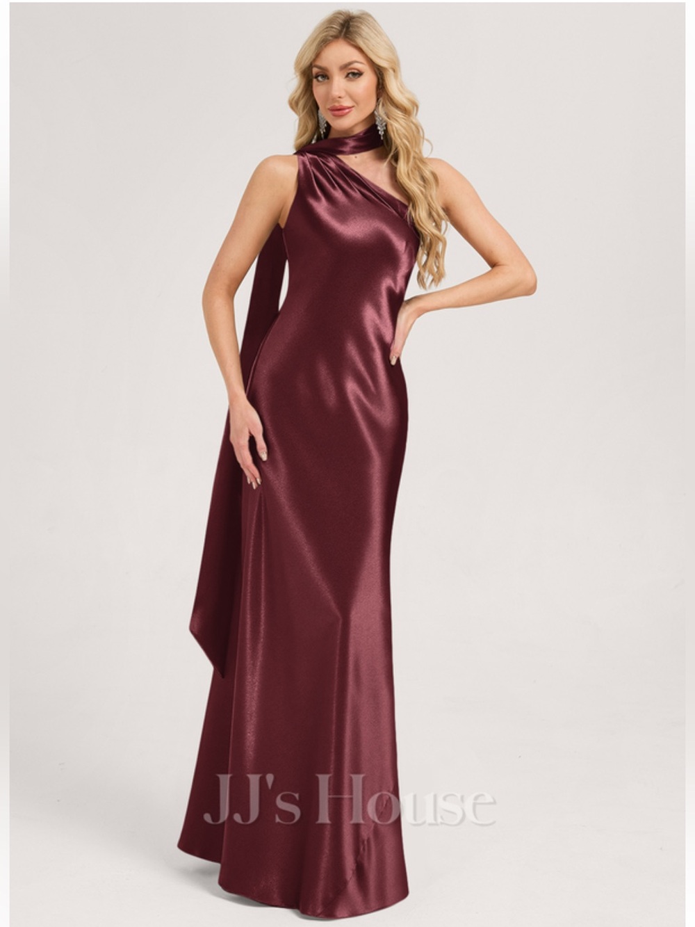 JJ's House Lior satin maxi dress